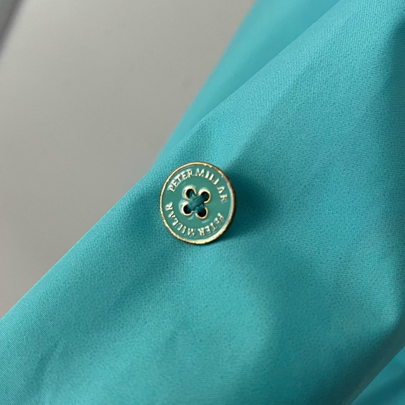 Peter Millar Element Water Blue Waterproof Jacket Size Large - Picture 11 of 14